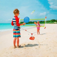 MULTIKIDS - KIT BEACH TENNIS COMPLETO C/ REDE GO PLAY DELUXE - loja online
