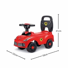 MULTIKIDS - CARRINHO RIDE ON VERMELHO BABY COM BUZINA - comprar online