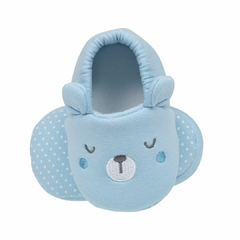 BUBA - PANTUFA ANTIDERRAPANTE URSO AZUL DE 12 A 18 MESES - loja online