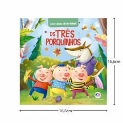 CIRANDA CULTURAL - OS TRÊS PORQUINHOS LIVRO INFANTIL - comprar online