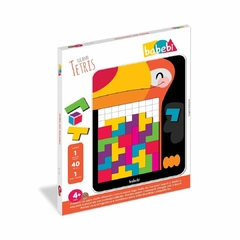 BABEBI - TETRIS DO TUCANO BRINQUEDO EM MADEIRA 41 PEÇAS - Mamu Kids Store