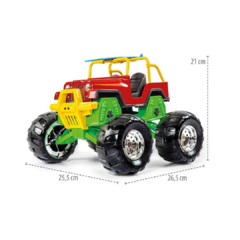 POLIPLAC - CARRINHO SUPER JIPE MONSTER - comprar online