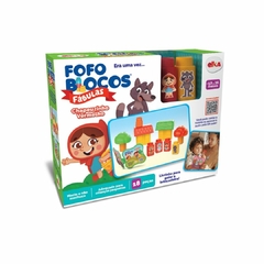 ELKA - FOFO BLOCOS DE MONTAR FÁBULAS CHAPÉUZINHO VERMELHO - Mamu Kids Store