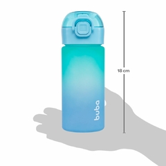 BUBA - GARRAFINHA COM TRAVA DE SEGURANÇA DEGRADÊ 400ML - AZUL - comprar online