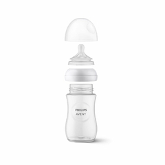 AVENT- KIT 2 BICOS DE MAMADEIRA PETÁLA 3.0 TAMANHO 1 0M