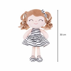 GLOVELEYA - BONECA 30CM SPRING ANIMAIS - ZEBRA - comprar online