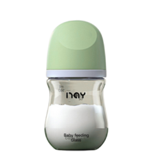 MAMADEIRA DE VIDRO NAY VERDE 150ML