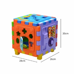 MERCOTOYS - BRINQUEDO CUBO DIDÁTICO GRANDE - SOLAPA - comprar online