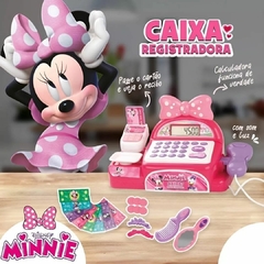 MULTIKIDS - CAIXA REGISTRADORA DISNEY MINNIE COM ACESSÓRIOS - Mamu Kids Store