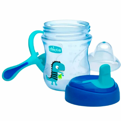 Imagem do CHICCO - COPO INFANTIL TRAINING CUP 6M COM ALÇAS 200 ML