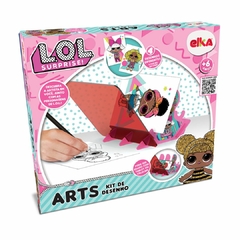 ELKA - KIT DE DESENHO ARTS L.O.L. SURPRISE COM ESPELHO MÁGICO - loja online