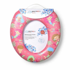 MULTIKIDS - SUPORTE REDUTOR PARA VASO SANITARIO SOFT SEAT MENINA