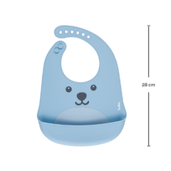 BUBA - BABADOR SILICONE PEGA MIGALHAS - GUMY AZUL na internet