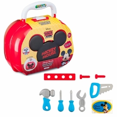 MULTIKIDS - MALETA DISNEY MICKEY CONSTRUTOR COM 8 ACESSÓRIOS