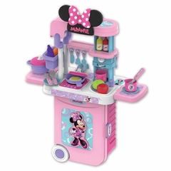 MULTIKIDS - MALETA DE VIAGEM DISNEY MINNIE COZINHA PLAYSET 3 EM 1 - Mamu Kids Store