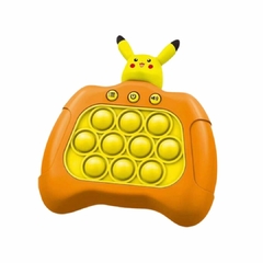 BRINQUEDO MINI GAME POP IT ELETRÔNICO COM SENSOR PIKACHU POKEMON