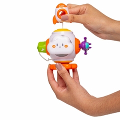 BUBA - BRINQUEDO INTERATIVO MONTESSORI FOGUETE DE ATIVIDADES