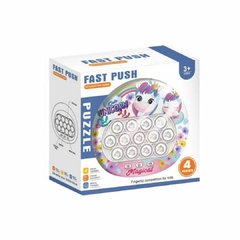 Jogo Pop It Eletrônico Quick Fast Push Puzzle Game Brinquedo