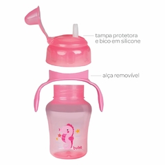 BUBA - COPO FUNDO DO MAR - ROSA - Mamu Kids Store