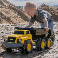 POLIPLAC - BRINQUEDO PLAYSET CAMINHÃOZÃO POLIOBRAS AMARELO na internet