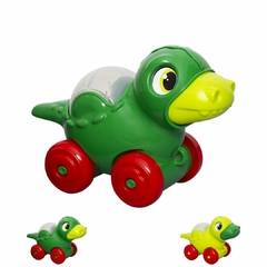 MERCOTOYS - BABY FOFO JACARÉ CARRINHO COM CHOCALHO +6MESES - Mamu Kids Store