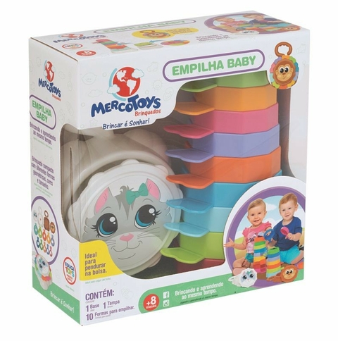 Pista com 8 Trilhos e 1 Baby Herói - Mercotoys - SETOR STORE