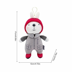 METOO - MINI PELÚCIA COELHO 17CM - VERMELHO - comprar online