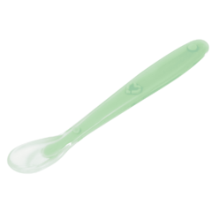 BUBA - KIT COLHER SILICONE BABY - AZUL/VERDE - loja online