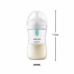 AVENT - MAMADEIRA PETALA 3.0 AIR FREE 260ML TRANSPARENTE - comprar online