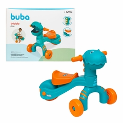 BUBA - ANDADOR TRICICLO BABY DINO COM MUSICA E LUZ