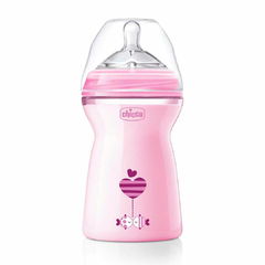 CHICCO - MAMADEIRA STEP UP FLUXO RÁPIDO 6M+ 330 ML ROSA - loja online