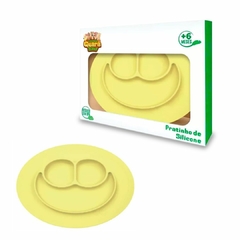 TURMINHA GUARÁ - PRATO DE SILICONE COM DIVISÓRIAS - CORES DIVERSAS - comprar online