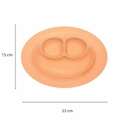 TURMINHA GUARÁ - PRATO DE SILICONE COM DIVISÓRIAS - CORES DIVERSAS na internet