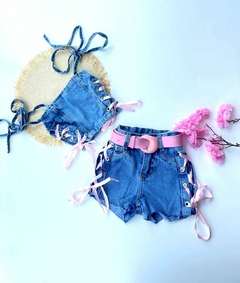 conjunto fitinhas rosa - comprar online