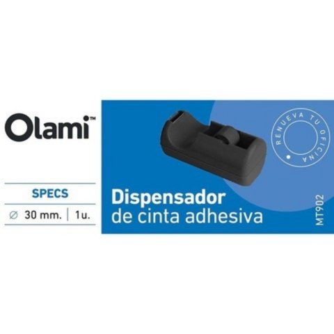 Dispensador de cinta adhesiva 30 mm Olami