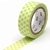 MT Masking Tape - Dot Lime (15mm x 7m)