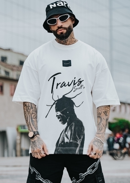 Camisa Oversized Travis Scott Estilo e Conforto