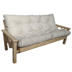 combo futon natural - comprar online