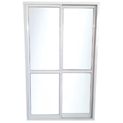 ventana corrediza simple vidrio entero 120x200