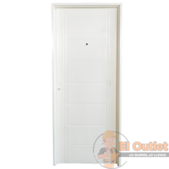 puerta chapa inyectada eco blanca derecha