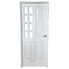 puerta chapa simple postigo lateral izquierda