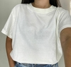 T shirt básica off white