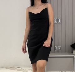 Vestido peonia preto