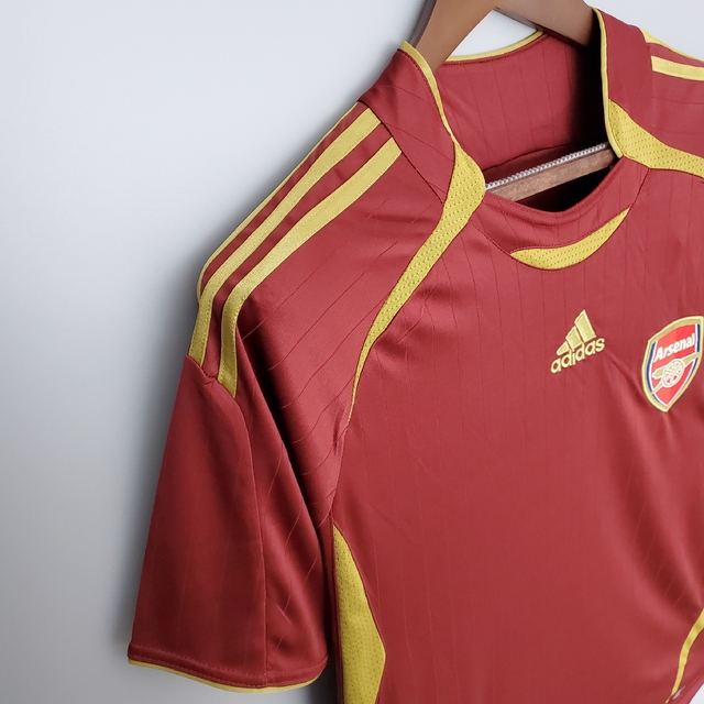 Camisa Arsenal "Teamgeist" 21/22 Torcedor Adidas Masculina - Bordo