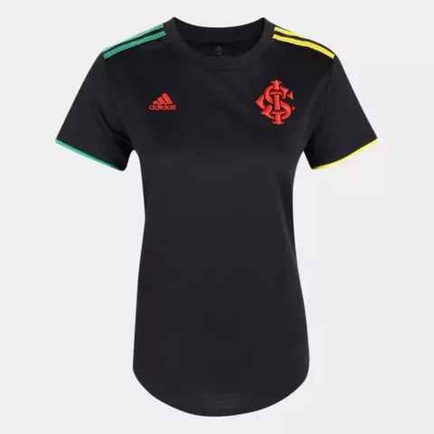 Camisa Internacional Treino 2023/24 Adidas Torcedor Masculina com Patr