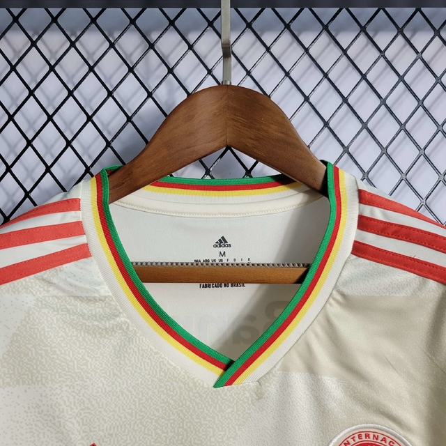 Camisa Internacional II 22/23 Torcedor Adidas Feminina - Branca