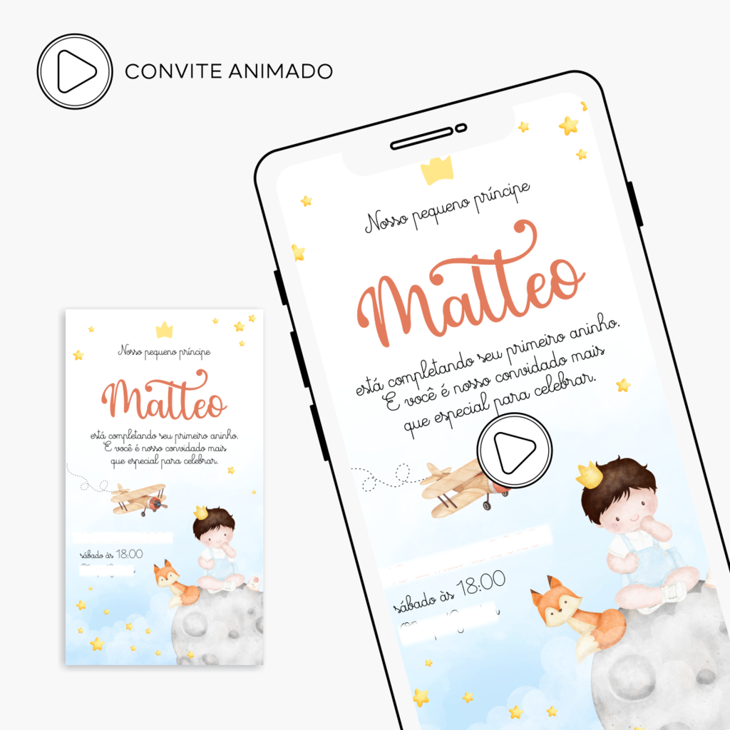 Como fazer Convite Animado Virtual no Celular Vídeo