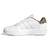 Tênis adidas Plataforma Court Cloud White / Cloud White / Gold Metallic