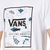 Camiseta Vans White Classic Print - comprar online