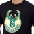 Camiseta New Era Plus Size NBA Basic Logo Milboc Preto na internet